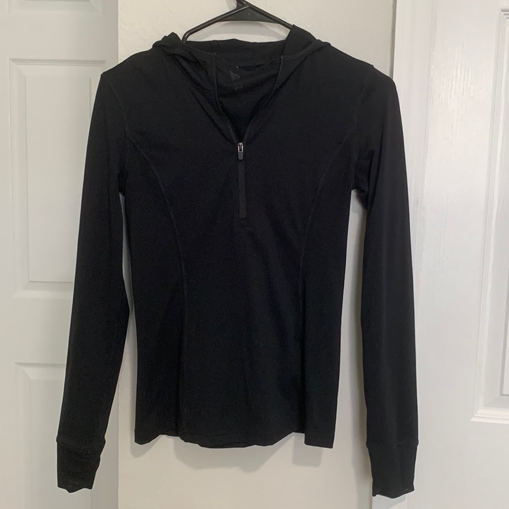 Fabletics tight black long sleeve top